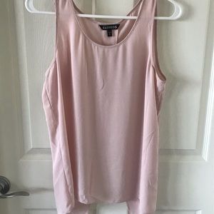 Light pink open back tank ❗️BUNDLE 3 for $25 ❗️